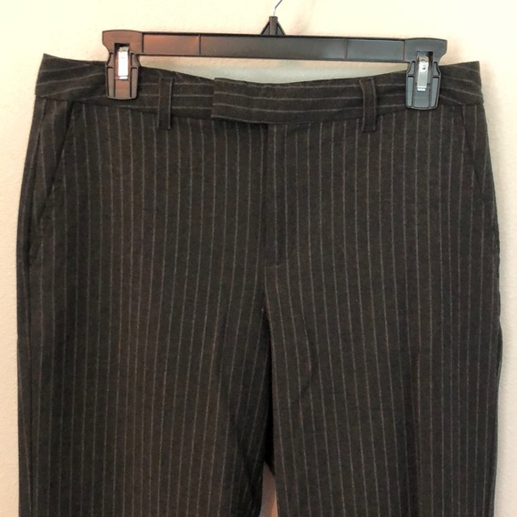 Old Navy Pants - 3/$15  Ladies trousers charcoal pinstriped 8 short